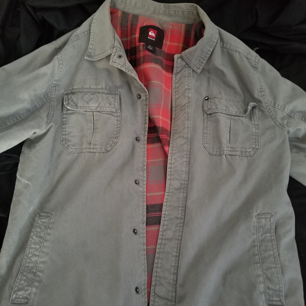 Grey quicksilver jacket L